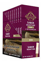  Sabor Signature 5 Tip Cigarillos Wine